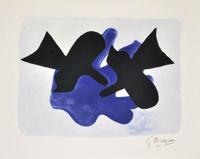 Large Georges Braque Poster, Paige Rense Noland Estate - Sold for $2,250 on 05-15-2021 (Lot 16).jpg
